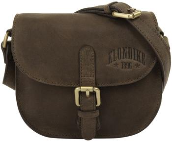 Klondike 1896 Yukon Carey Shoulder bag small Dark Brown