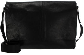 Saddler Enzo Shoulder Bag Black