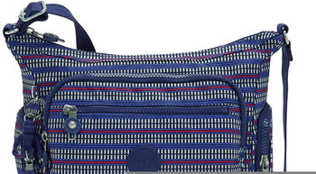 Kipling Gabbie S Crossbody blue geo print