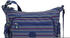 Crossbody blue geo print