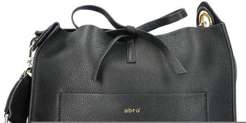 Abro Leather Dalia Crossbody Bag black