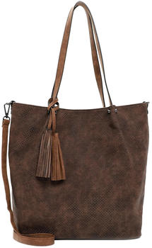 Emily & Noah Shopper Bag in Bag Surprise Klein (330) brown cognac