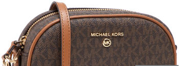 Michael Kors Small Oval Cmra Xbody brown/acorn
