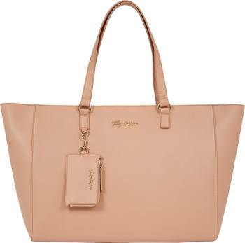 Tommy Hilfiger Signature Logo Tote (AW0AW11759) sandrift