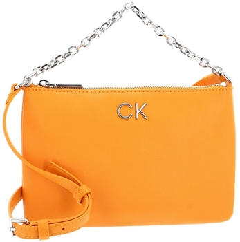 Calvin Klein Re-Lock Crossbody Chain K60K609115) orange flash
