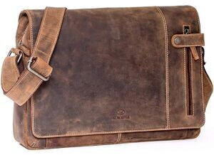 Almadih Dylan Messenger Bag brown vintage