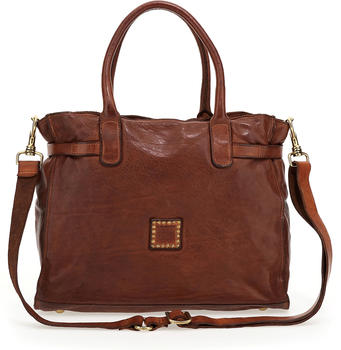 Campomaggi Everyday Leather Bag Shopping Bag (C028720ND-X0001) cognac