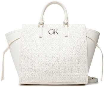Calvin Klein Drawstring Tote Bag (K60K609126) white