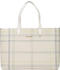 Tommy Hilfiger Iconic Check Tote (AW0AW12311) ivory