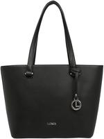 L. CREDI Shopper Filippa, Kunstleder schwarz