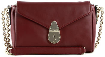 Calvin Klein Flap Crossbody Wine