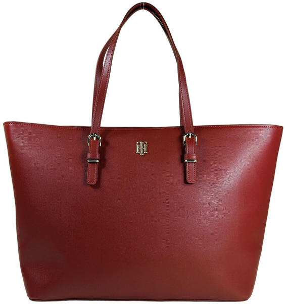 Tommy Hilfiger TH Monogram Medium Tote (AW0AW13152) rouge