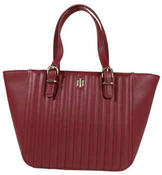 Tommy Hilfiger TH Monogram Quilted Small Tote (AW0AW13171) rouge