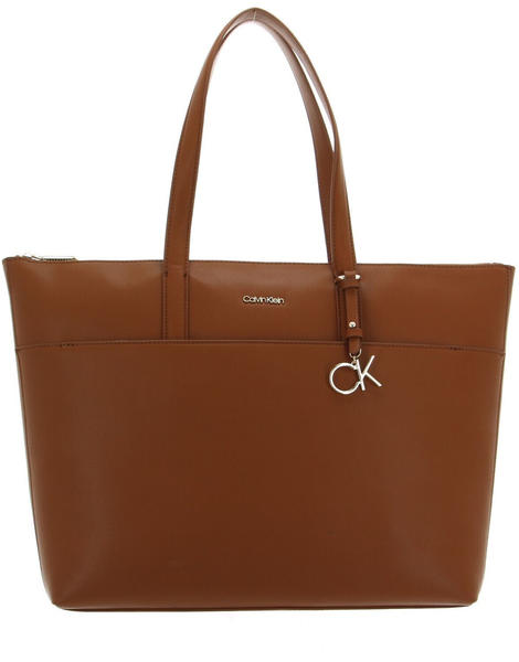 Calvin Klein CK Must Shopper with Slip Pkt (K60K609860) cognac