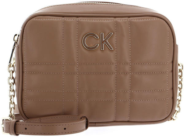 Calvin Klein Re-Lock Quilt Camera Bag (K60K609859) safari canvas
