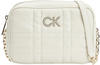 Calvin Klein Re-Lock Quilt Camera Bag (K60K609859) ecru