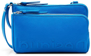Desigual Mone Half Logo Linda Mini Crossbody Bag blue