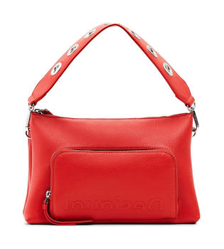 Desigual Half Logo Dortmund Across Body Bag orange
