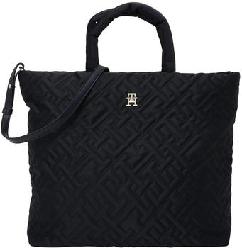 Tommy Hilfiger TH Monogram Quilted Tote (AW0AW13144) space blue