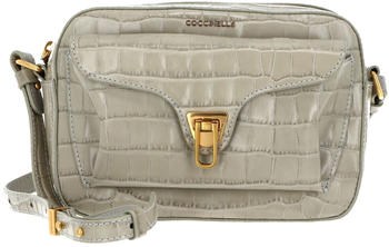 Coccinelle Beat Croco Shiny Soft Crossover Bag 21,5 cm Gelso