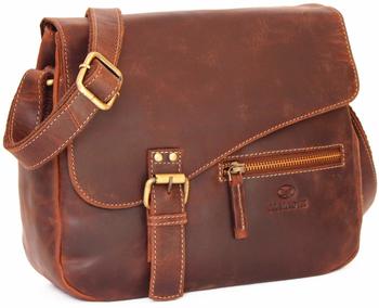 Almadih Miki Woman 27 x 21 x 10cm brown vintage