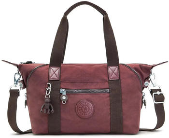 Kipling Basic Eyes Wide Open Art Mini Handbag (K01327) mahogany