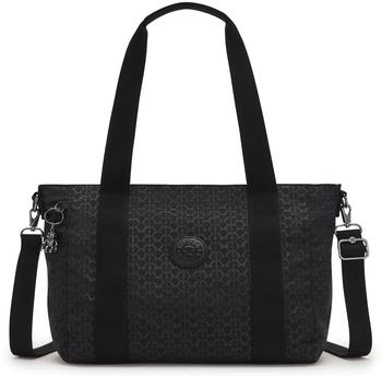 Kipling Basic Print Asseni Tote S signature embroided