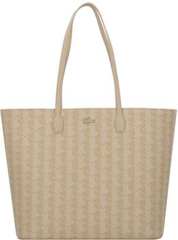 Lacoste Chantaco M Zip Shopping Bag viennois beige