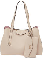 Guess Eco Brenton Schultertasche 35 cm - Rosa