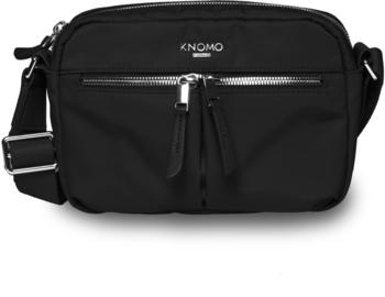 Knomo Mayfair Avery Shoulder Bag black/silver (119-308-BSN)