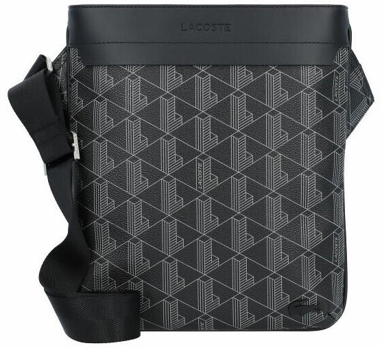Lacoste The Blend Shoulder Bag monogram noir gris (NH4260LX-H45)