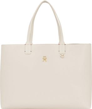 Tommy Hilfiger Iconic Tommy Shopper Bag feather white (AW0AW14182-AF4)