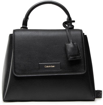Calvin Klein Dressed Top Handle Bag Md K60K609184 black