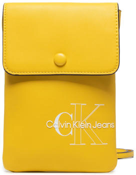 Calvin Klein Jeans Sculpted Phone Xbody Two Tone K60K609350 yellow