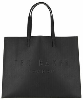 Ted Baker Sukicon Crosshatch East West Icon Bag (248227 Black) black