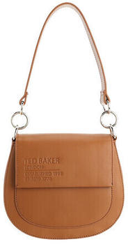 Ted Baker Darcell Branded Webbing Satchel Cross Body (258599 brown) brown