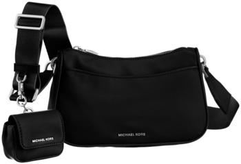 Michael Kors Jet Set Medium Top Zip Pouch Crossbody w Strap (32R3SJ6C8C 001) black