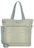 Bench stylische Shopper Bag Polyester gesteppt Umhängetasche graugrün OTI306K