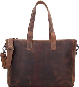 Plevier Tote Bag dark brown (563-2)