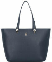 Tommy Hilfiger Shopper "TH EMBLEM TOTE" mit TH-Emblem vorne
