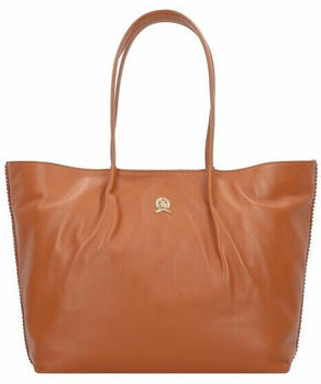 Tommy Hilfiger CREST LEATHER Shopper (AW0AW15230-0HE) tan