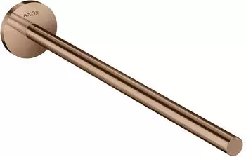 Hansgrohe Circular Towel Rail 35,4cm (42826300) polished red gold