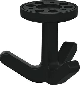 Hewi Dreifachhaken Serie 477 matt elastisch tiefschwarz (477.94B030 90)