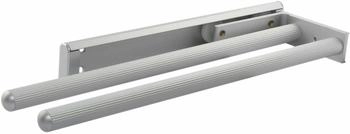 Grimme Handtuchauszug zweiarmig silber matt (03035647)