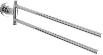 tesa LUUP Handtuchhalter zweiarmig schwenkbar verchromt (40290-00000-00)