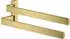 Hansgrohe Axor Handtuchhalter 42821950 409mm, 2-armig, schwenkbar, brushed brass