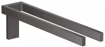 Hansgrohe Axor Handtuchhalter 42622340 380mm, zweiarmig, feststehend, brushed black chrome