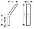 Hansgrohe Axor Handtuchlhaken 42801800 Edelstahl-Optik
