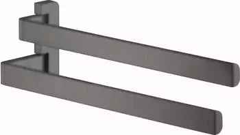 Hansgrohe Axor Handtuchhalter 42821340 409mm, 2-armig, schwenkbar, brushed black chrome