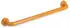 Hewi 477 Badetuchhalter 477.30.10024 570mm, orange, Rosetten Ø 60mm